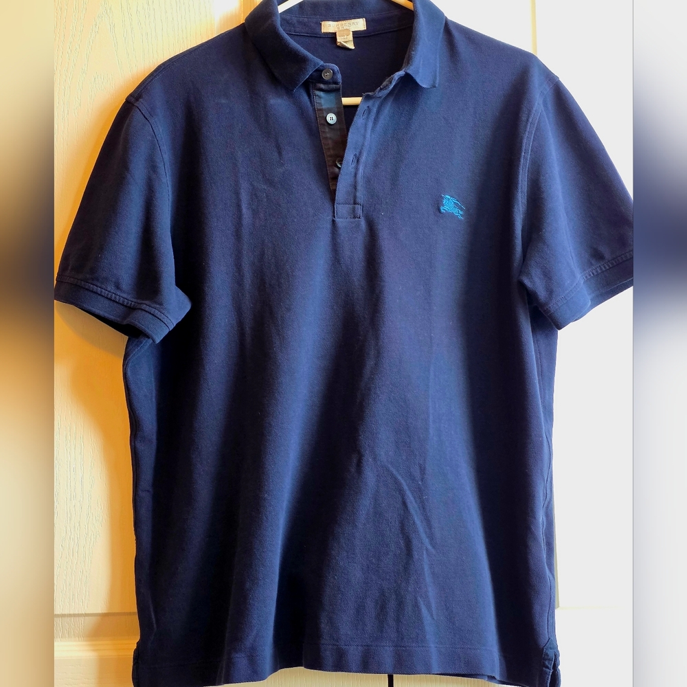 Burberry Brit Men's XL Dark Blue Polo Shirt